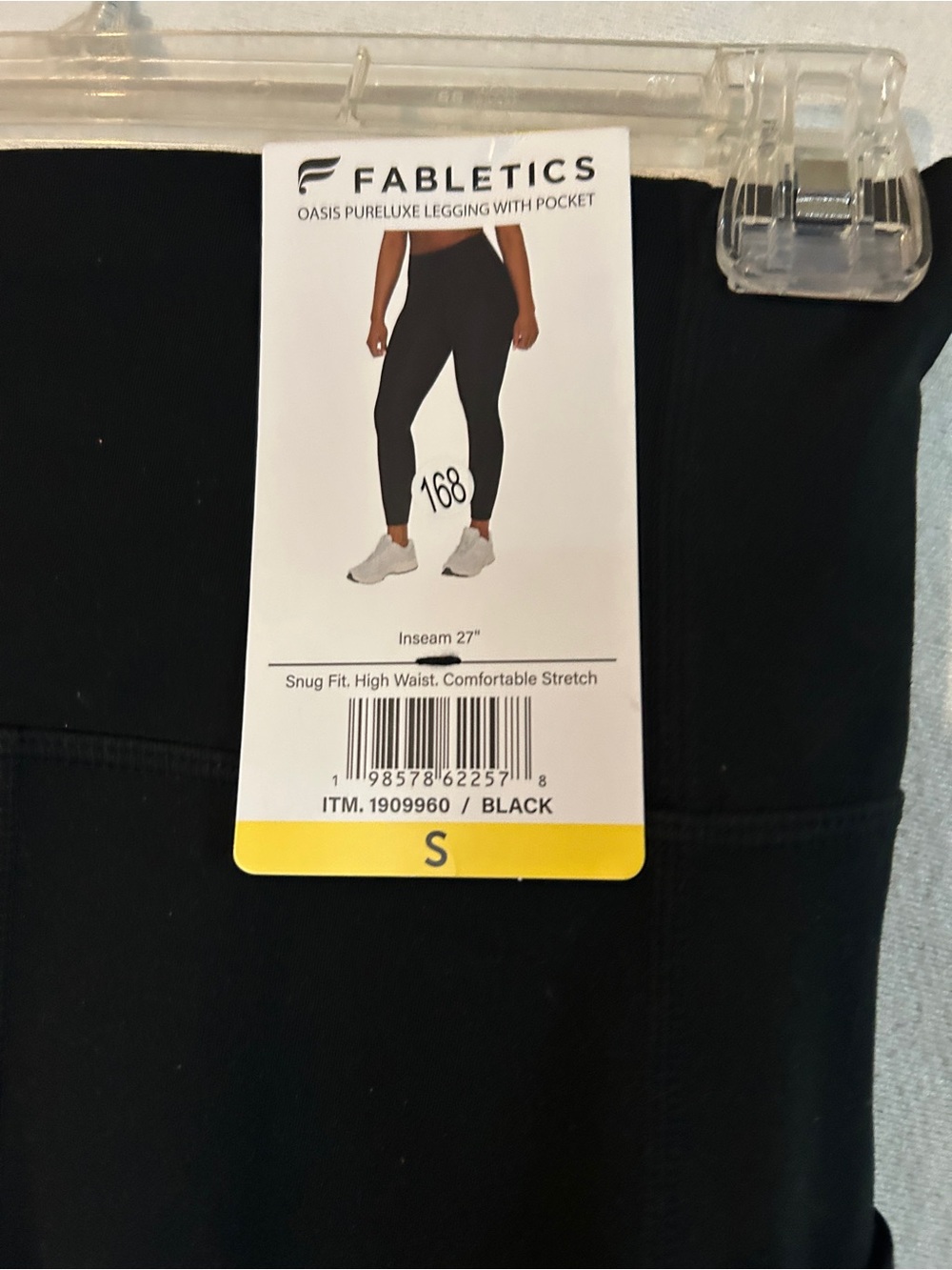 Fabletics Oasis PureLuxe High-Waist Leggings - Black